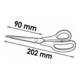 Ciseaux universels 202 mm VIGOR