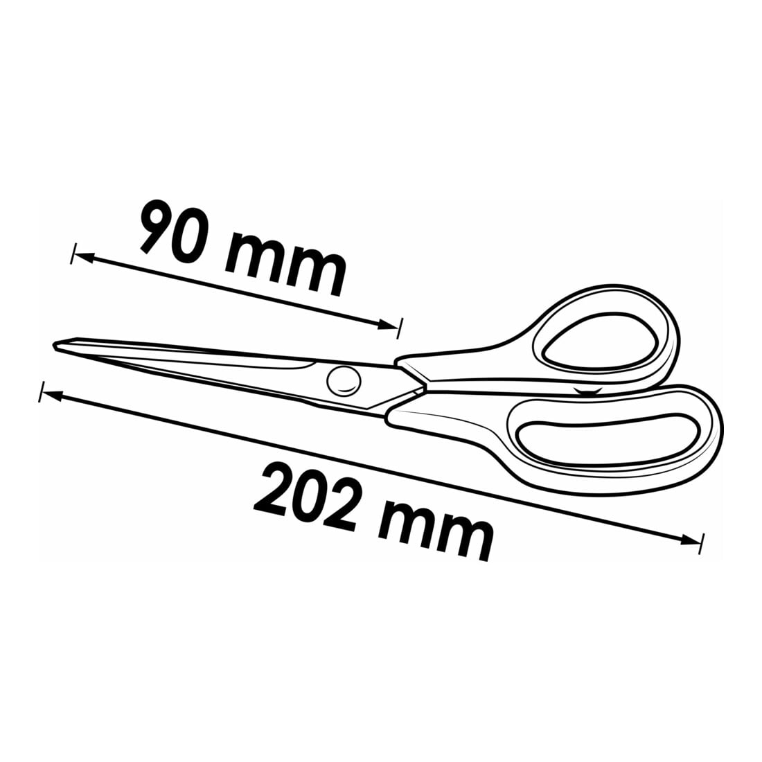 Ciseaux universels 202 mm VIGOR