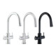 Clage Allround-Armatur Zip Celsius Arc AIO chromé brillant-4