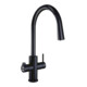 Clage Allround-Armatur Zip Celsius Arc AIO chromé brossé-4