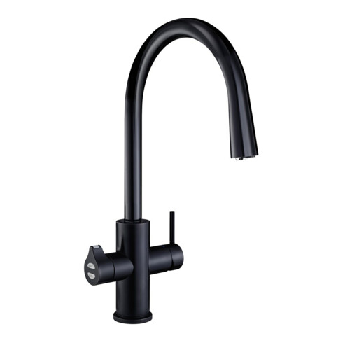 Clage Allround-Armatur Zip Celsius Arc AIO schwarz matt