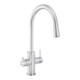 Clage Allround-Armatur Zip Celsius Arc AIO verchromt gebürstet-5