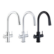 Clage Allround-Armatur Zip Celsius Arc AIO verchromt glänzend-5