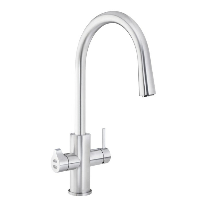 Clage Allround-Armatur Zip Celsius Arc AIO verchromt glänzend