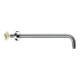 Clage Bras de douche CXKA 40 cm, plaque de fixation 1/2-4