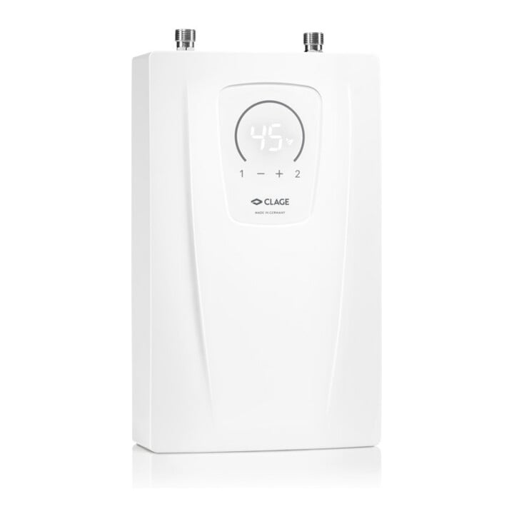 Clage Chauffe-eau instantané compact CEX-7-U 6,9 kW, 10 A, complet, électr. rég.