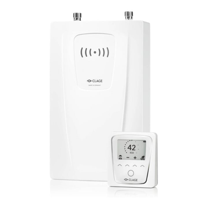 Clage Chauffe-eau instantané compact CFX-U 11/13,5 kW, fixe, 16/20 A, complet, appareil électrique