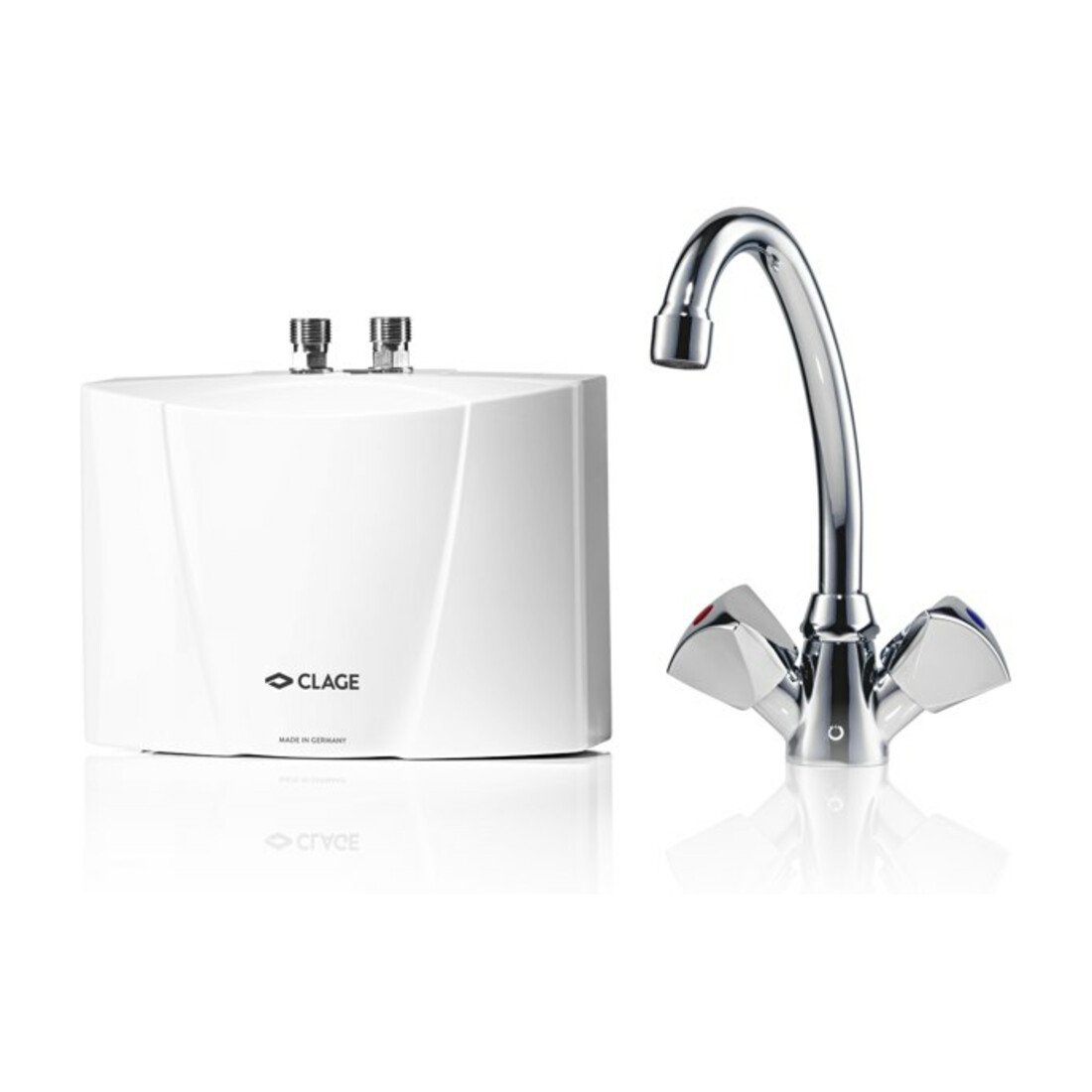 Clage Chauffe-eau instantané compact M3/SNM 3,5 kW, 230 V, 15 A, avec robinet 2 voies