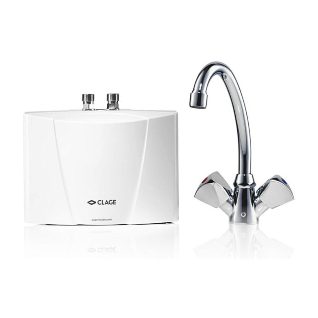 Clage Chauffe-eau instantané compact M3/SNM 3,5 kW, 230 V, 15 A, avec robinet 2 voies