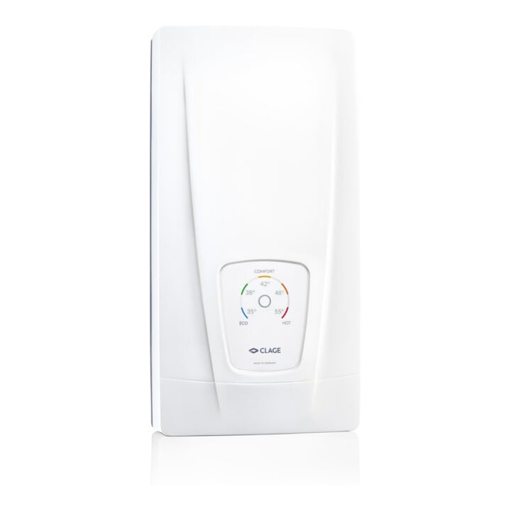 Clage Chauffe-eau instantané DCX Next 18-27 kW, 26-39 A, fixe, électrique, LED