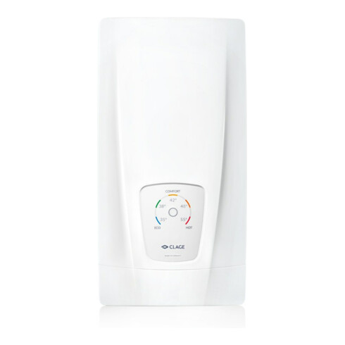 Clage Chauffe-eau instantané DCX Next 18-27 kW, 26-39 A, fixe, électrique, LED