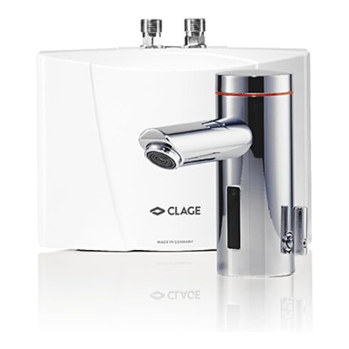Clage Chauffe-eau instantané LUMINO MBX3 3,5 kW, 230 V, avec robinet, avec raccord, électrique