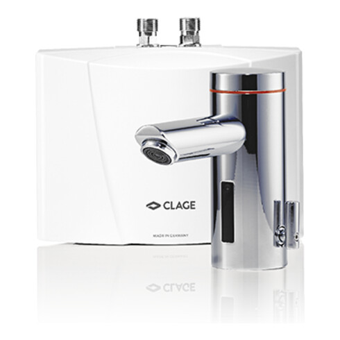 Clage Chauffe-eau instantané LUMINO MBX3 3,5 kW, 230 V, avec robinet, avec raccord, électrique