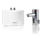 Clage Chauffe-eau instantané LUMINO MBX7 6,5 kW, 400 V, Fixe 16 A, avec robinet-5