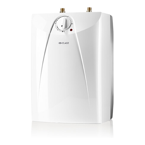 Clage Chauffe-eau instantané S 5-U 5 l, 2 kW, 230 V, ouvert, sous évier, avec robinet