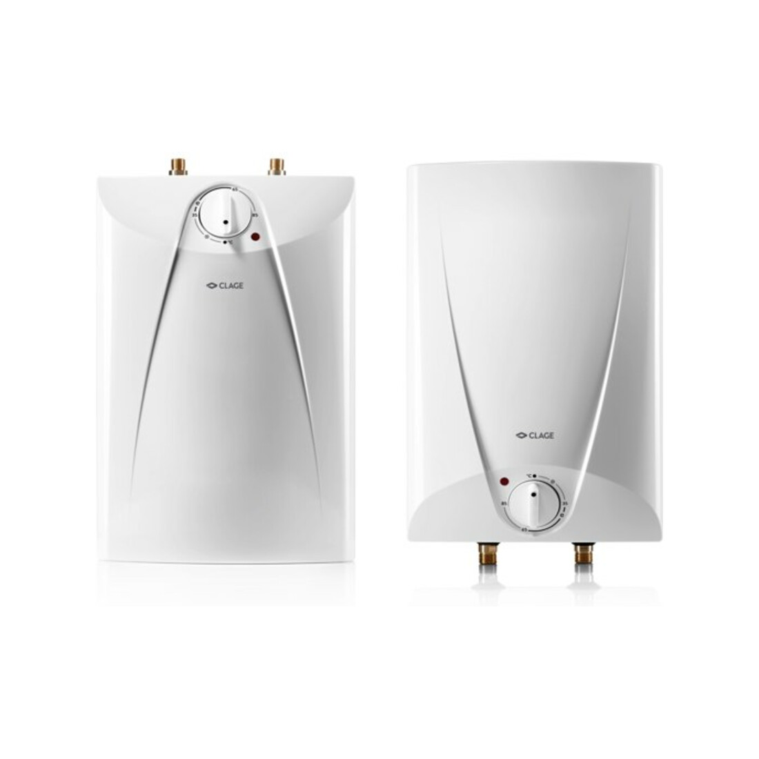 Clage Chauffe-eau instantané S 5-U 5 l, 2 kW, 230 V, ouvert, sous évier, avec robinet