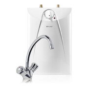 Clage Chauffe-eau S 5-U/SNT 5 l, 2 kW, 230 V, sous-évier, avec robinet 2-G