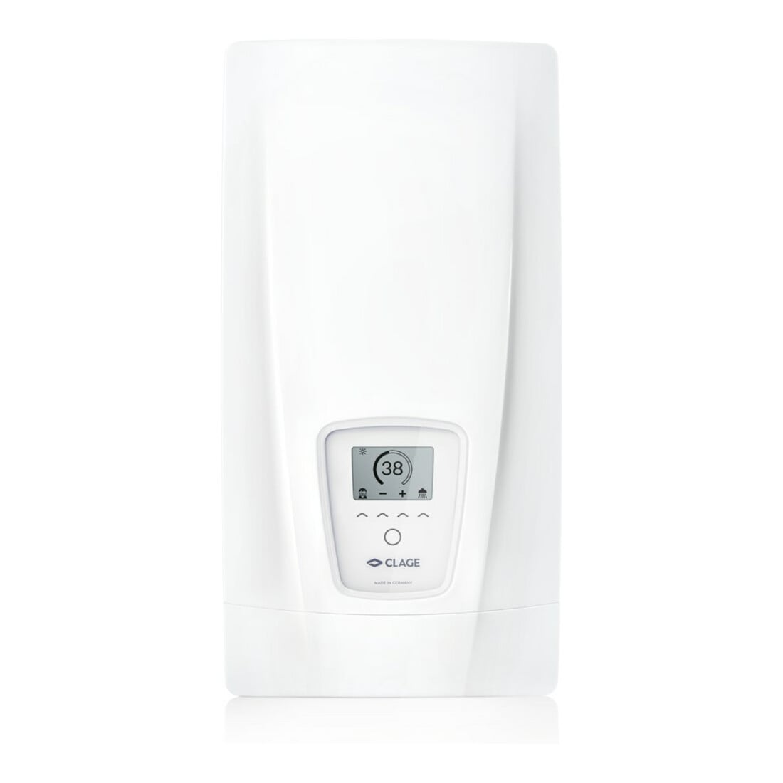 Clage Durchlauferhitzer DEX Next 18-27 kW, E-Paper-Display, el geregelt