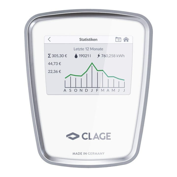 Clage Durchlauferhitzer DSX Touch 18-27 kW, Touchdisplay, vollelektronisch