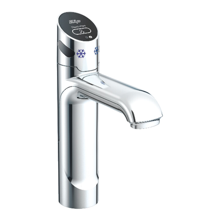 Clage Entnahmearmatur Zip Touch-Free BC vc g, el, f gek. o kohlensäurehaltes Was