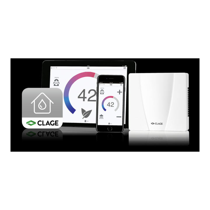 Clage Entnamekraan Zip Classic BC chroom glanzend elektronisch