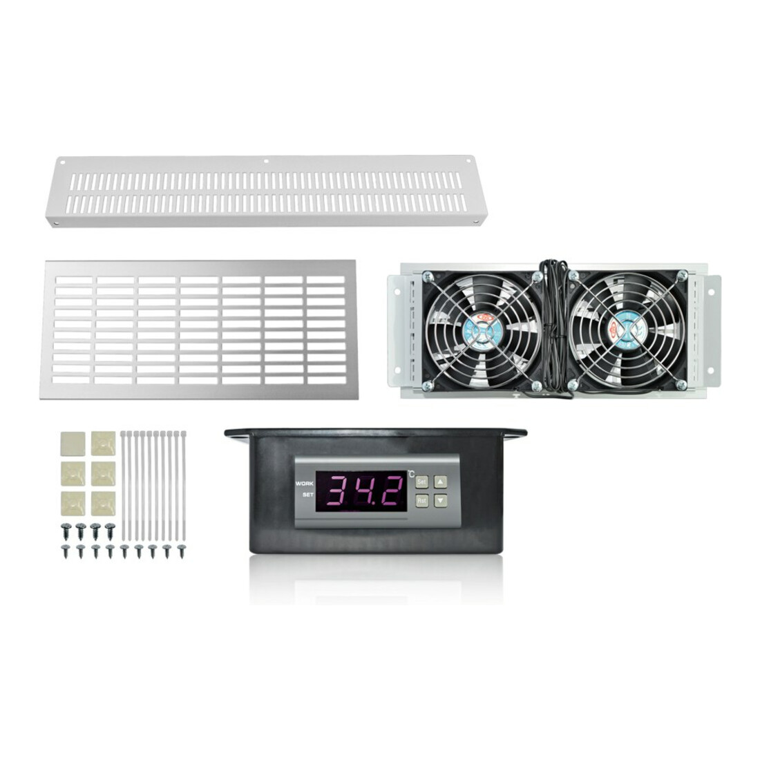 Clage Kit de ventilation DTK avec contrôle de température numérique