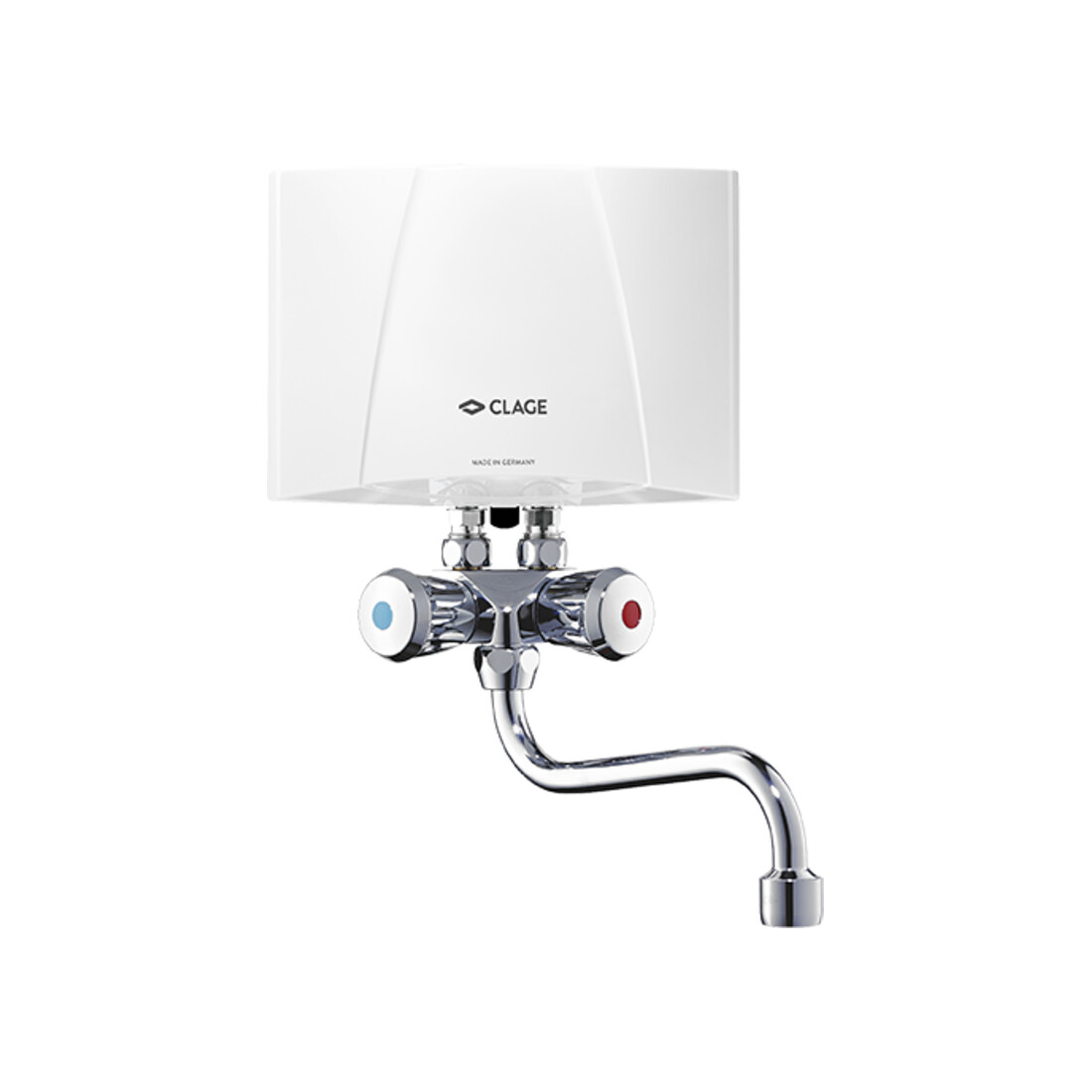 Clage Klein-Durchlauferhitzer SMB M4 4,4 kW, 230 V, 19 A, m Wd-2-Gr.Arm.