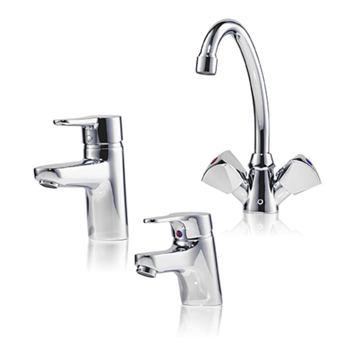 Clage Mitigeur monocommande lavabo END m sortie 10,5 cm, chromé, pour chauffe-eau sous pression