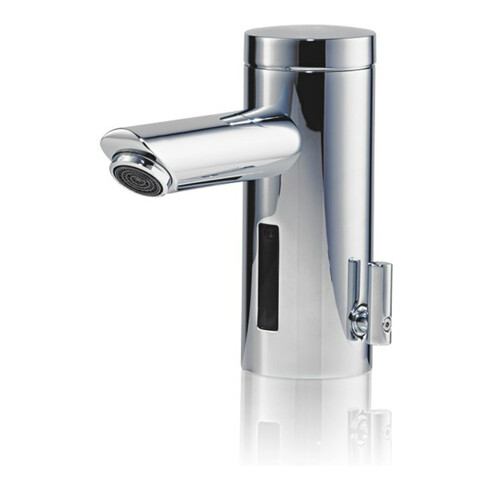 Clage Mitigeur monocommande pour évier EKE ch, Sensorel, avec bec pivotant 21 cm