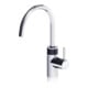 Clage Robinet de lavabo AEB, 6 V batterie, chromé, sans contact, commande électronique