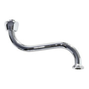 Clage Schwenkauslauf LS12, 12cm, chrom, mit Schraubverbindung