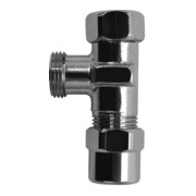 Clage Spezial-T-Stück 3/8" ÜMx3/8" QV 10mm