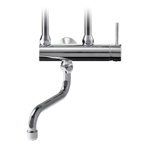 Clage Wand-Einhebelmischer SSO chrom, mit schwenkbarem Rohrauslauf 16cm