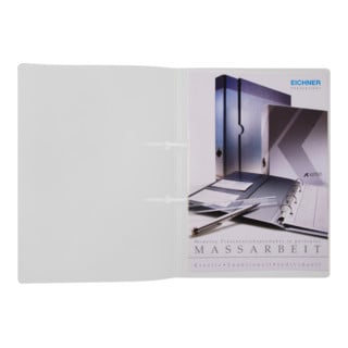 Classeur à bandes/à boucles Eichner A4/2ST BLANC, lot de 10 pièces