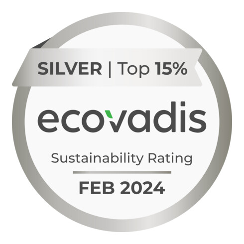 Classeur C+P Acurado avec portes coulissantes 5 hauteurs de dossiers Façade Viridian vert Viridian Corps gris clair