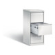 Classeur C+P Acurado pour dossiers suspendus DIN A4, 3 tiroirs, à une voie avant Corps gris clair Corps gris clair Gris clair-1