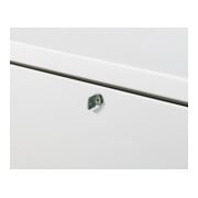 Classeur C+P Acurado pour dossiers suspendus DIN A4, 4 tiroirs, deux voies Avant Corps gris clair Corps gris clair Gris clair-5