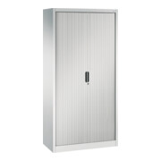 Classeur C+P Omnispace avec volet roulant et 5 hauteurs de dossiers avant gris clair corps gris clair gris clair-5