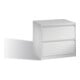 Classeur suspendu C+P Acurado pour dossiers suspendus DIN A4, 2 tiroirs, 2 voies Avant Corps gris clair Corps gris clair Gris clair-1