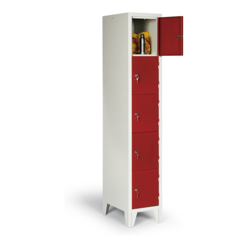 Classico Fächerschrank mit Füßen mit 5 Fächern