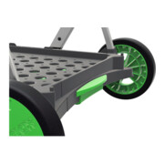CLAX Trolley vert Capacité de charge : 60 KG avec boîte pliante pliable-3