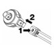 Clé polygonale TORX® encastrée 6609C-E10 Carré encastré 9 x 12 mm Profil TORX® externe E10 HAZET-3