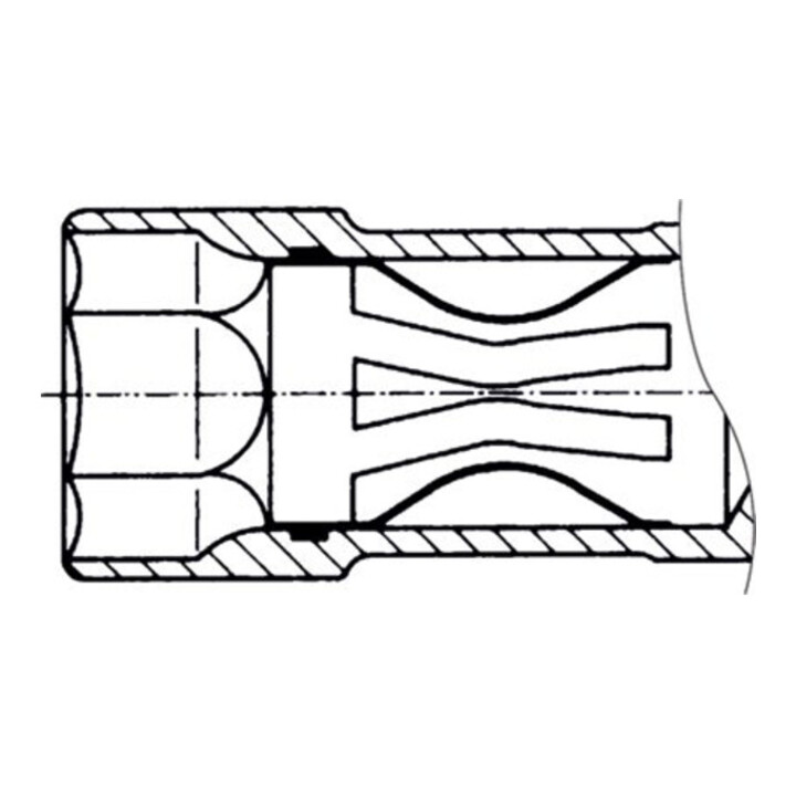 Clé à bougies 4767AKF 16 mm HAZET