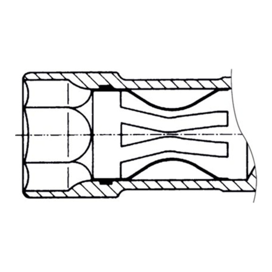 Clé à bougies 4767AKF 16 mm HAZET