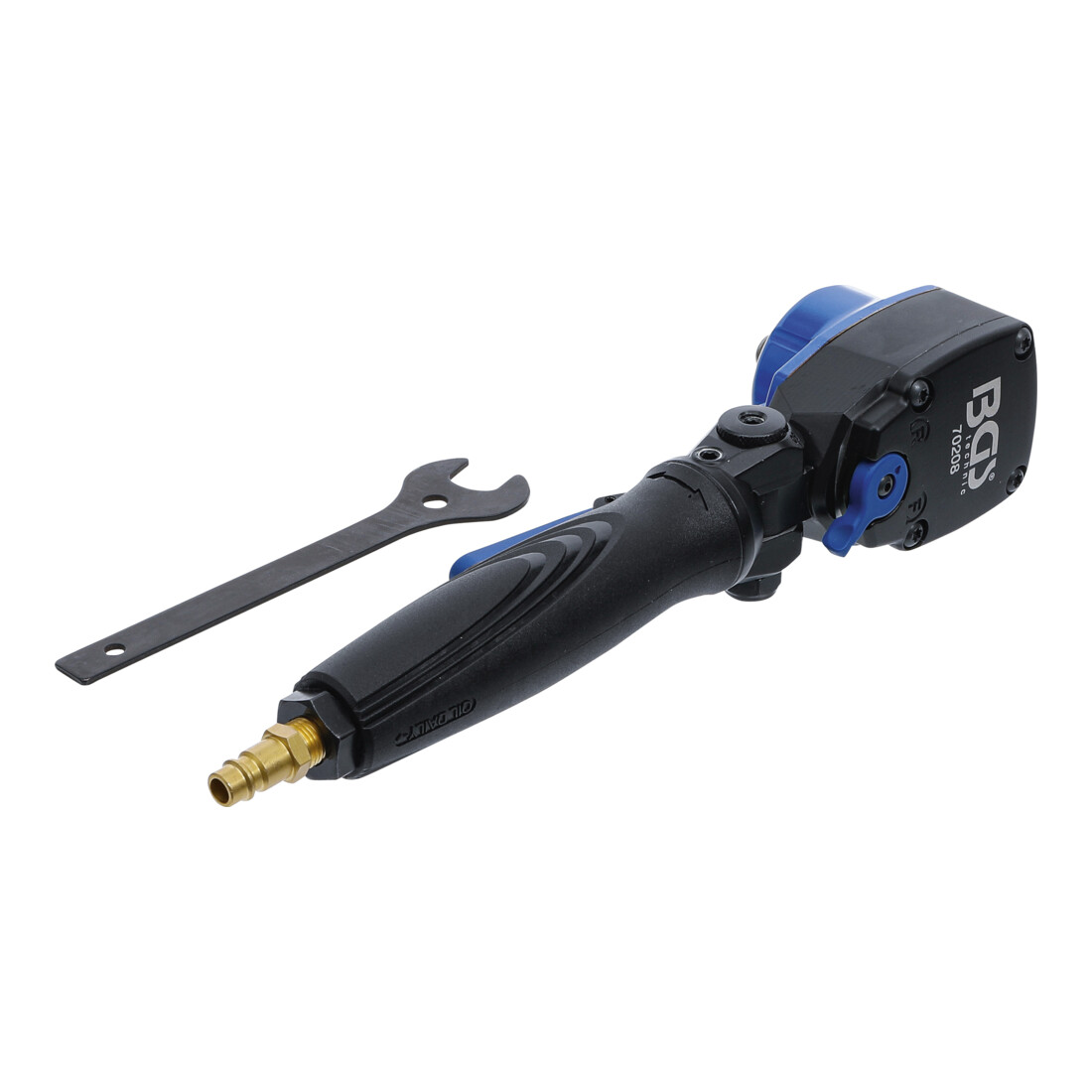 Clé à choc coudée avec tête rotative et inclinable 12,5 mm (1/2") 542 Nm BGS