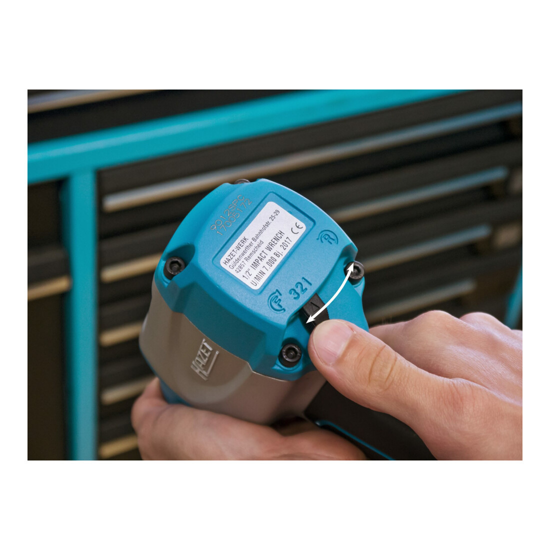 Clé à chocs 9012SPC 850 Nm Système de frappe puissant HAZET