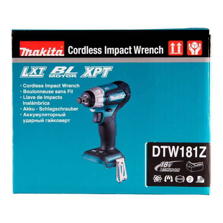 Clé à chocs sans fil Makita 18.0 V DTW181Z