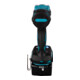 Clé à chocs sans fil Makita 18V / 5,0 Ah, 2 batteries + chargeur en MAKPAC-5