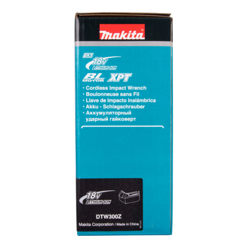 Clé à chocs sans fil Makita 18V DTW300Z