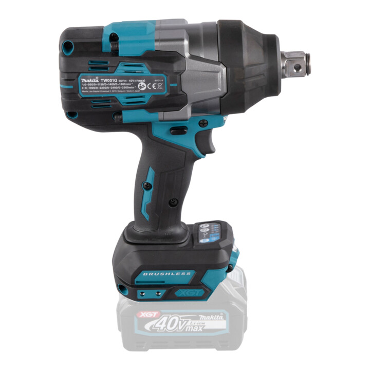 Clé à chocs sans fil Makita 40 V max. (sans batterie, sans chargeur) TW001GZ